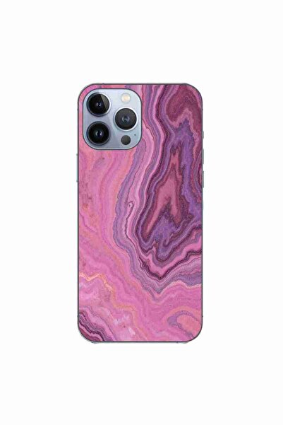 OEM Husa compatibila cu Apple iPhone 13 Pro Max Silicon Gel Tpu Model Pink Qu...