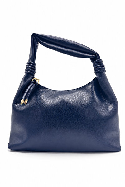 Sellini Bügüm Detailed Vibe Women's Shoulder Bag Navy Blue