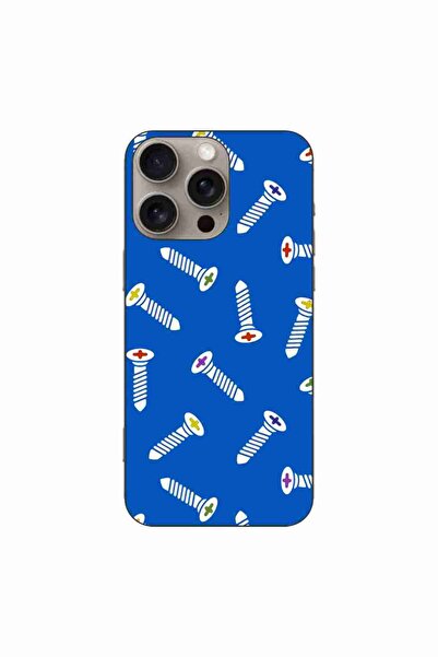 OEM Husa compatibila cu Apple iPhone 16 Pro Max Silicon Gel Tpu Model Screws ...