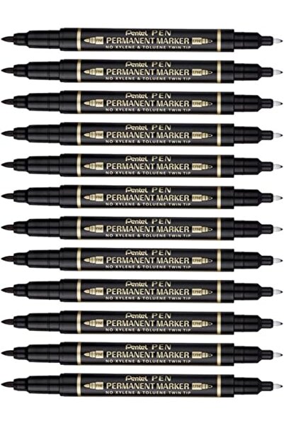 Pentel Dual-tip marker pen - Black