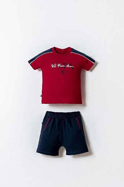 U.S. Polo Assn. Kids مجموعة USB2905 للأطفال الأولاد مكونة من قطعتين