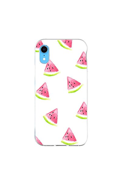 OEM Husa compatibila cu Apple iPhone XR Silicon Gel Tpu Model Summer Slices