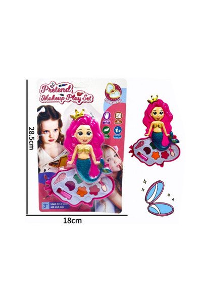 PlayFun Makeup Top Bottom Set Toy Girls Colorful Cosmetics Non-Toxic Interact...