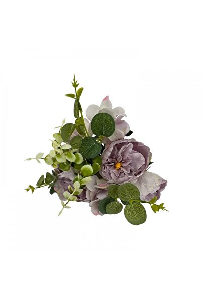 OEM Flori Artificiale Buchet Combinat Bujori Si Hortensie Lila