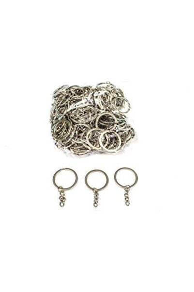 OEM Keychain Ring With Metal Chain 1000/ Gold Top Bottom Set