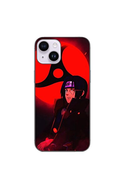 OEM Θήκη συμβατή με Apple iPhone 15 από σιλικόνη gel TPU με σχέδιο Itachi Sha...