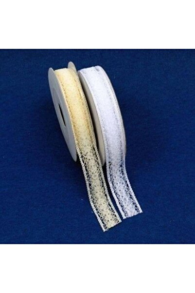 OEM Lace Ribbon 2.5cm/9.5m Cream