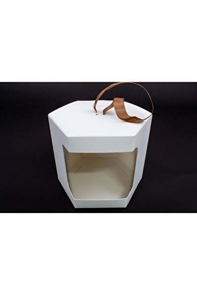 OEM Cutii Carton Cu Fereastra Hexagonale 8??13 Cm 12/Set