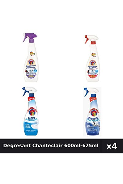 Chanteclair Set 4 Degresant Universal 600ml-625ml - Mosc, Marsilia, Anticalca...