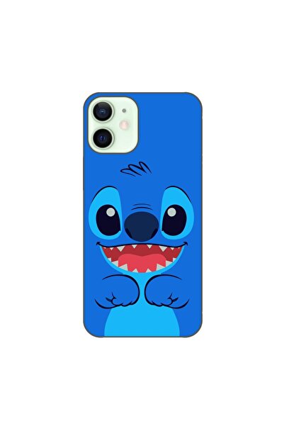 OEM Husa compatibila cu Apple iPhone 12 Mini Silicon Gel Tpu Model Stitch Happy