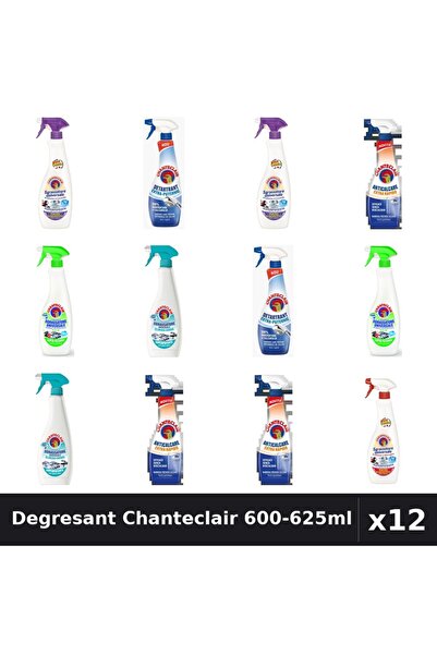 Chanteclair Set 12 Degresant Universal 600-625ml - Mosc, Lamaie, Marsilia - C...