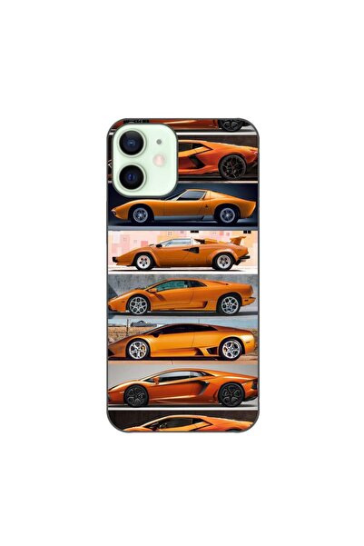 OEM Калъф, съвместим с Apple iPhone 12 Mini, силиконов гел TPU, с шарка на ав...