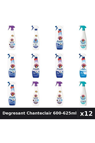 Chanteclair Set 12 Degresant Universal 600-625ml - Lavanda, Bicarbonat, Anti-...