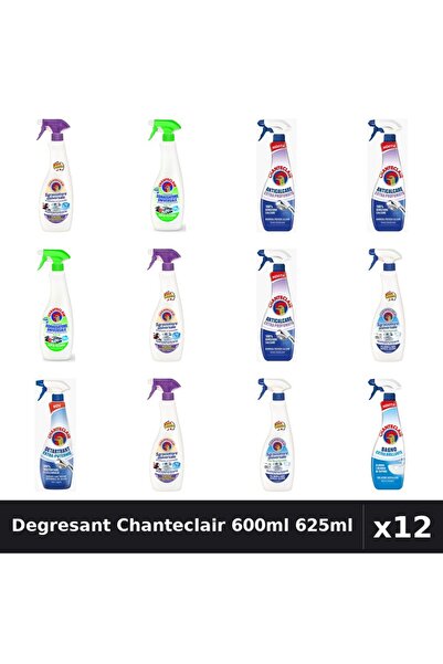 Chanteclair Set 12 Degresant Universal 600ml 625ml - Lavanda, Lămâie, Bicarbo...