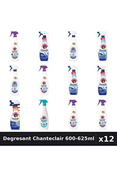 Chanteclair Set 12 Degresant Universal 600-625ml - Mosc Alb, Lavanda, Bicarbonat