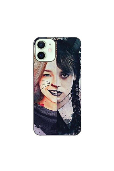 OEM Husa compatibila cu Apple iPhone 12 Mini Silicon Gel Tpu Model Wednesday ...