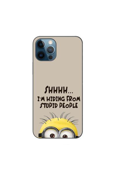 OEM Θήκη συμβατή με Apple iPhone 12 Pro Max Σιλικόνης TPU με σχέδιο Μίνιον κα...