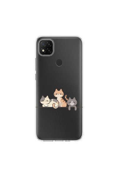 PPKin حافظة شفافة متوافقة مع Redmi 9c بتصميم Kedis 4