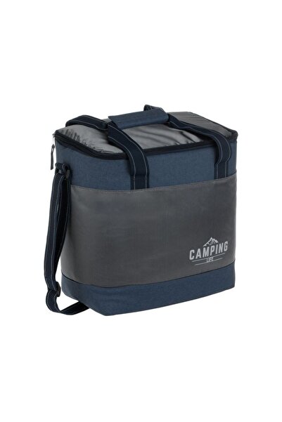 OEM Geanta Izoterma Blue Jean Antracit 28x18x30cm - 15lt, Ideal pentru Utiliz...