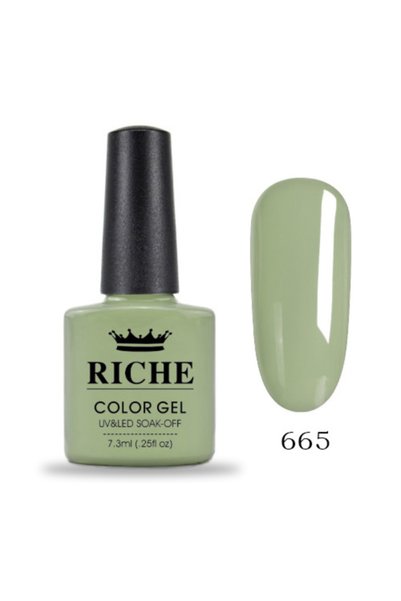 OEM Riche Ojă Semipermanentă 665, Verde, 7.3 ml