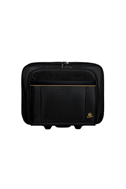 Exacompta Exactive 18534E 4-wheel laptop trolley 15.6" black