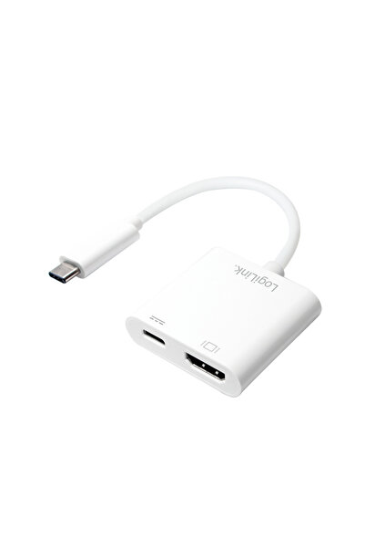 LogiLink Adaptor UA0257, HDMI, USB-C (Alb)