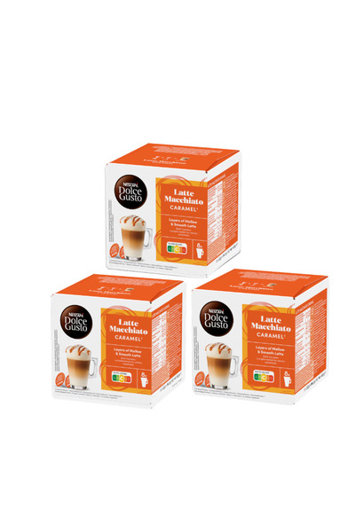 NESCAFÉ DOLCE GUSTO 48 Capsule Nescafè Dolce Gusto Latte Macchiato Caramel ,...