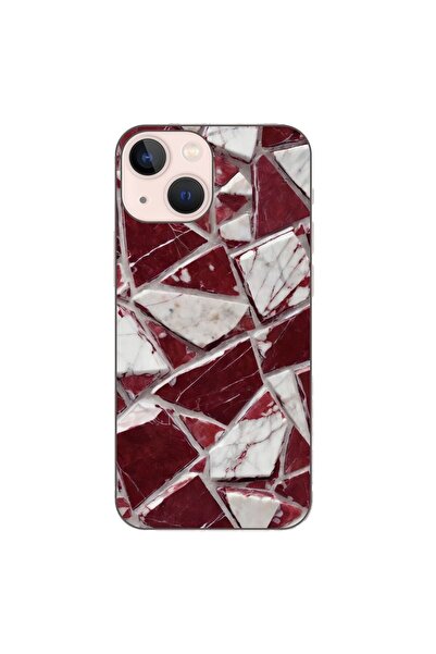 OEM Husa compatibila cu Apple iPhone 13 Mini Silicon Gel Tpu Model Broken Gla...