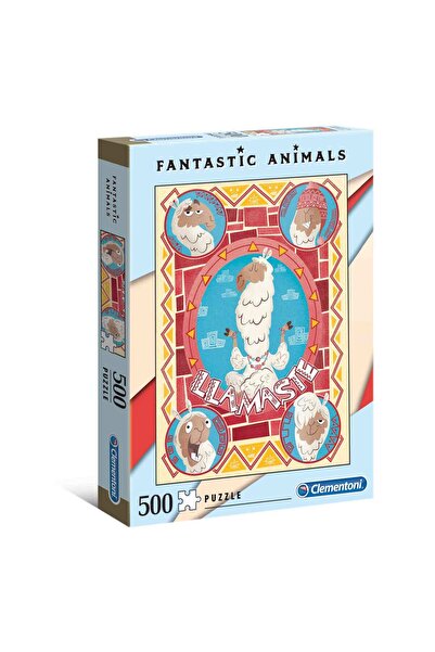 CLEMENTONI Παζλ Fantastic Animals Λάμα 500 τμχ