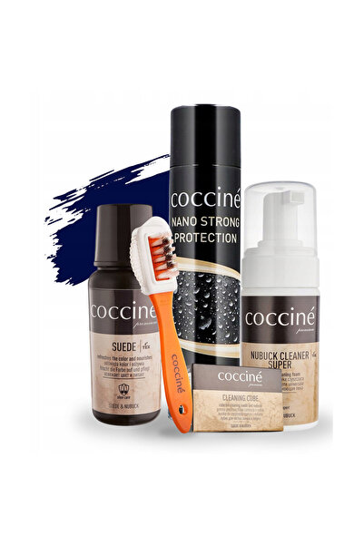 Coccine Kit de curatare, Coccine, Suede Renovator, 5 in 1, 400 ml, inclusiv: ...