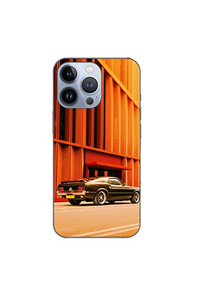OEM Husa compatibila cu Apple iPhone 13 Pro Silicon Gel Tpu Model Mustang Sunset
