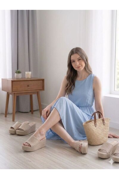 Zengin ayakkabı New Season Women's Daily Poly Orthopedic High-Heeled Sole Com...