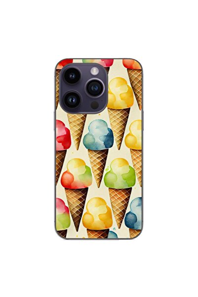 OEM Калъф, съвместим с Apple iPhone 14 Pro, силиконов гел TPU модел с десен н...