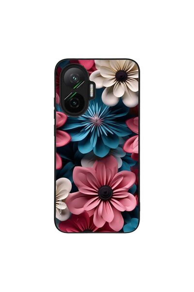 Sonique Θήκη 3D Flower Series για Xiaomi Poco F7 5G Ροζ 01