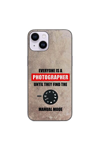 OEM Husa compatibila cu Apple iPhone 14 Silicon Gel Tpu Model Fotograf
