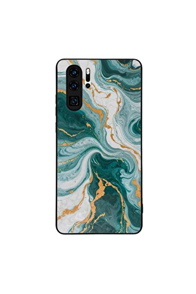 Sonique Θήκη Marble Series για Huawei P30 Pro Πράσινο 01
