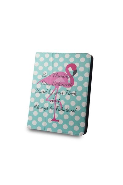 OEM Fashion Trend Θήκη Tablet Universal 7"-8" Flamingo and Dots