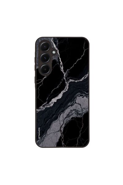 Sonique Θήκη Marble Series για Samsung Galaxy A55 5G Μαύρο 02