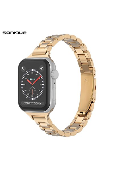 Sonique Λουράκι Stainless Steel Slim Bracelet Classic για Apple Watch (38/40/...
