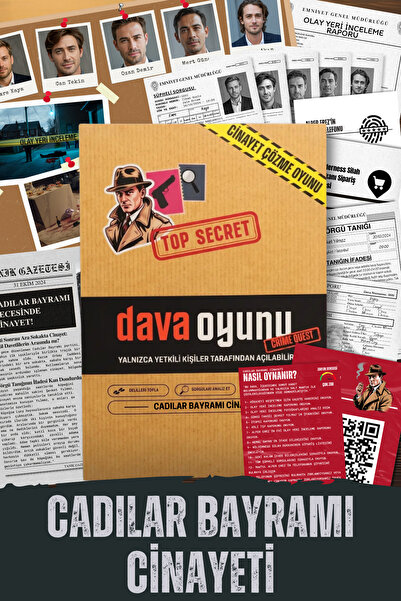 Crime Quest Dedektif Oyunu Cadılar Bayramı Cinayeti Davası, Cinayet Çözme Oyu...