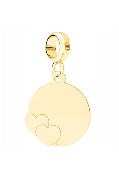 Larezo Pandantiv Tip Charm Pentru Bratari Modulare, Argint 925 Placat Cu Aur ...