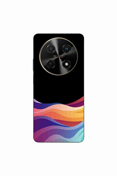 OEM Husa compatibila cu Huawei Nova 12i Silicon Gel Tpu Model Neon Waves
