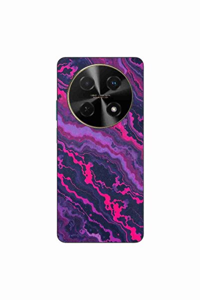 OEM Husa compatibila cu Huawei Nova 12i Silicon Gel Tpu Model Midnight Rose M...