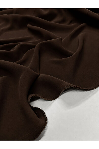 ZÜMHA Bitter Brown Feracelik Medina Silk Fabric 4 Meters – Draped and Stylish...
