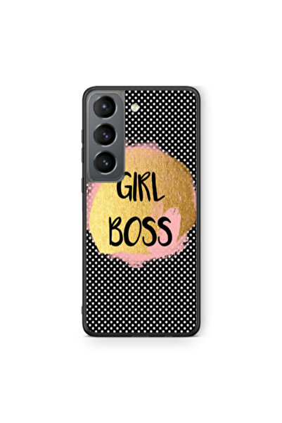 Other Samsung S21 Girl boss make up Black Glossy Θήκη