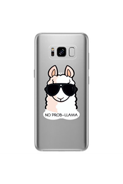 Other Samsung S8 Plus No prob-lama Transparent Silicone TPU Θήκη
