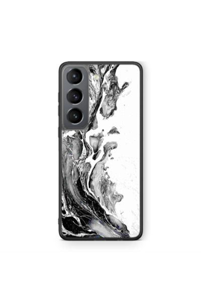 Other Samsung S21 PLUS Marble River Black Glossy Θήκη