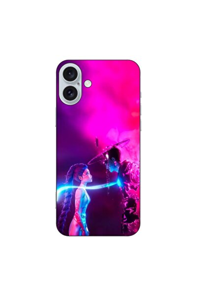 OEM Θήκη συμβατή με Apple iPhone 16 Plus Σιλικόνης TPU με σχέδιο KPop Demon H...