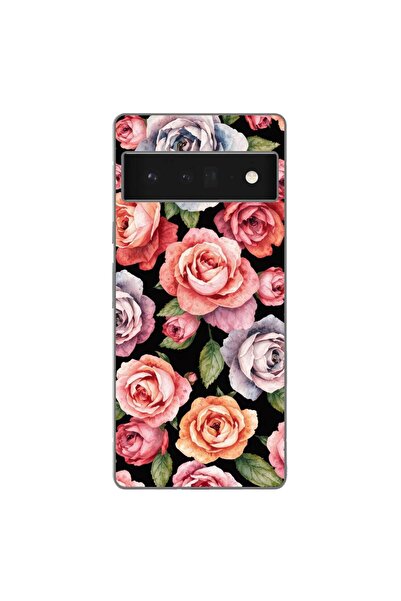 OEM Husa compatibila cu Google Pixel 6 Pro Silicon Gel Tpu Model Colorfull Ro...