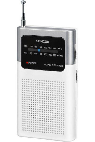 Sencor SRD 1100 Μίνι Ραδιόφωνο Μπαταρίας Λευκό